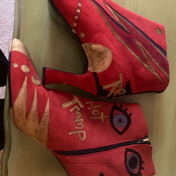 Vintage Custom Painted 👨🏻🎤BOWIE INSPIRED - Picture 9 of 14